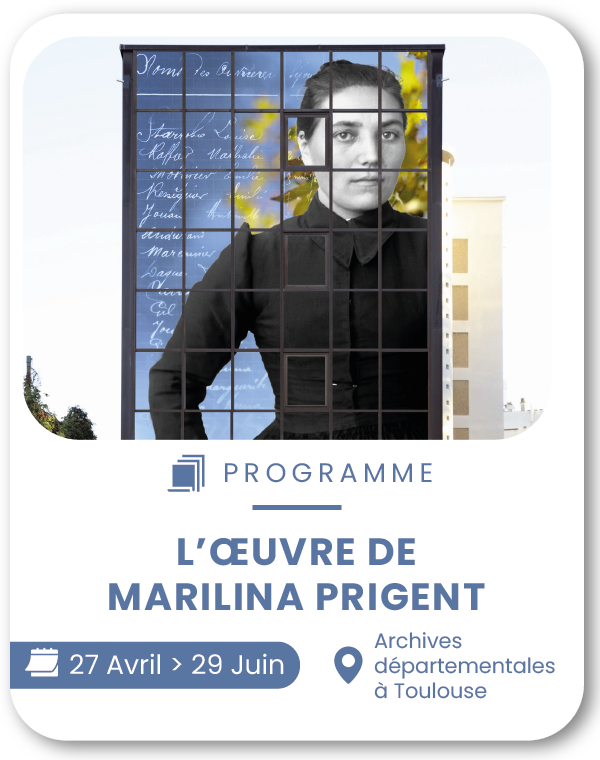 L’œuvre de Marilina Prigent aux Archives Départementales à Toulouse