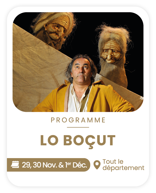 Spectacle « Lo Boçut » par la Cie La Rampe TIO