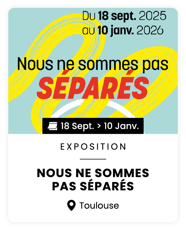 Exposition "Nous ne sommes pas séparés" à La galerie 3.1
