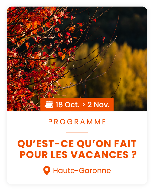 Qu'est-ce qu'on fait pour les vacances ?